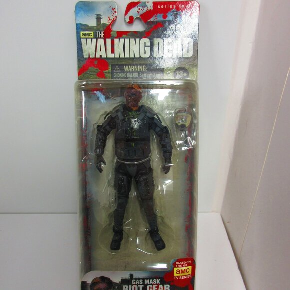 6 Walking Dead Action Figures Series 4  McFarlane Toys Rick Gov Walkers 2013 - Picture 8 of 11